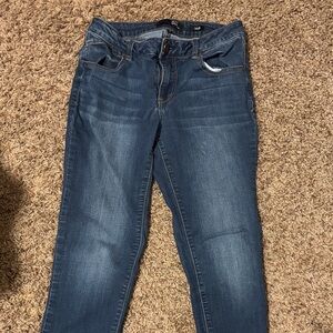 1822 Denim Women's Dark Blue Stretch Jeggings